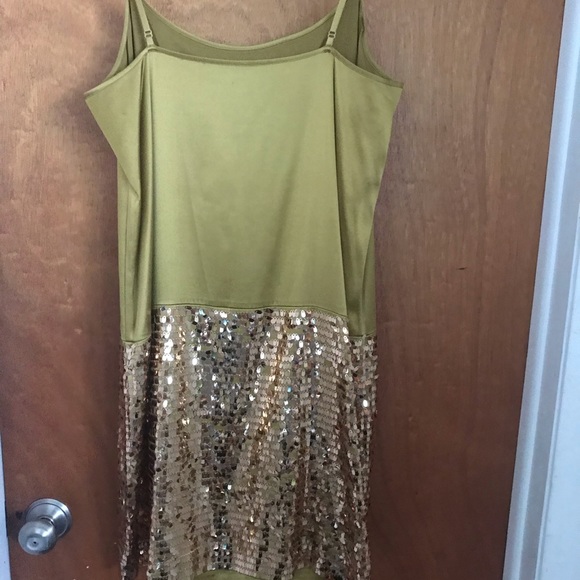 DKNY silk dress with sequins - Picture 4 of 9